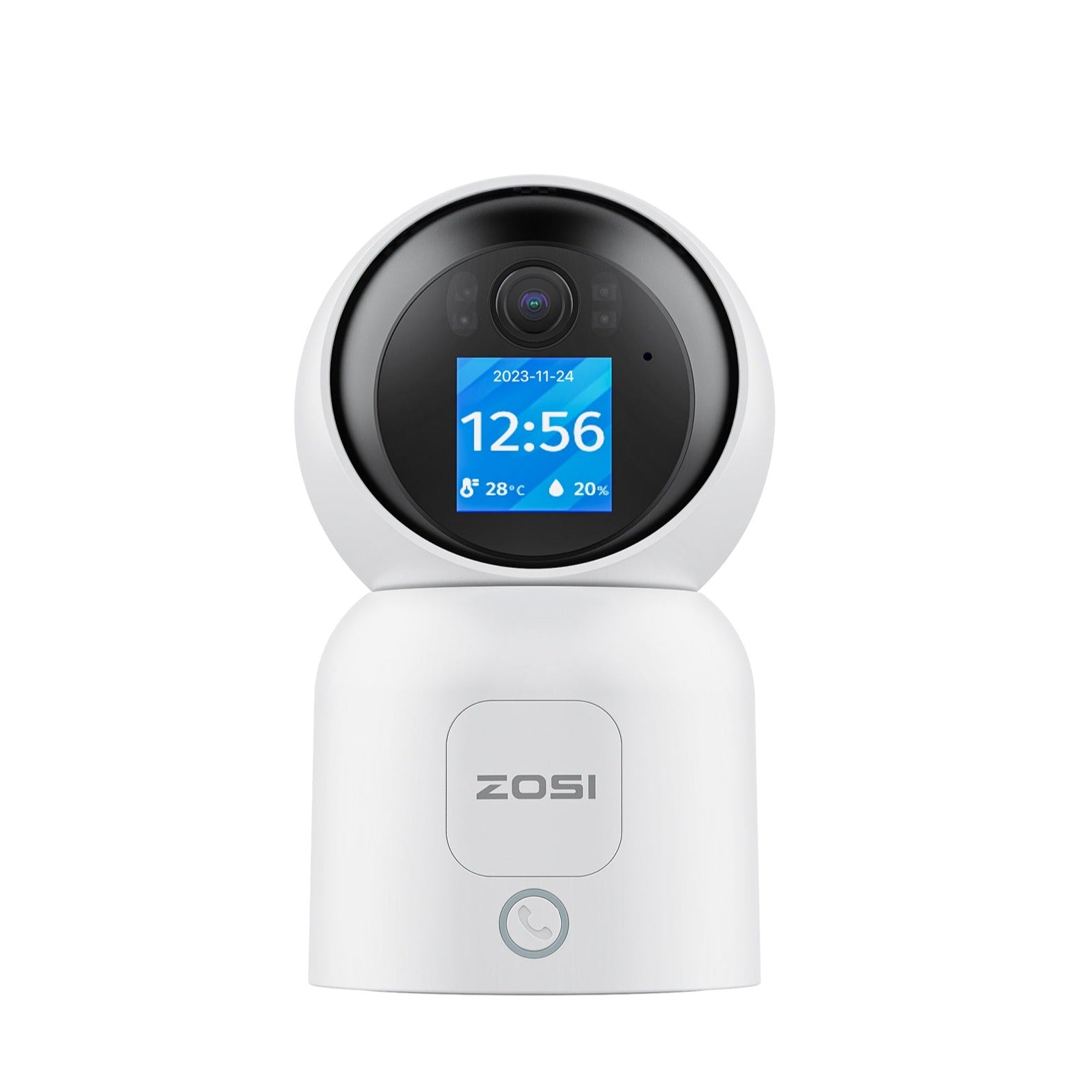 ZOSI C611 3MP WiFi IP Camera Waterproof AI Human Detection 2-Way Audio ZOSI C611 3MP WiFi IP Camera Waterproof AI Human Detection 2-Way Audio