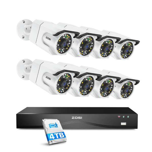 C105 4K 32-Camera Capable Security System + 4TB Hard Drive