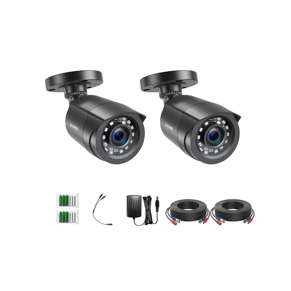 C106 2pack/4pack 1080P Analog Security Cameras + 60ft BNC (ZG1062B)