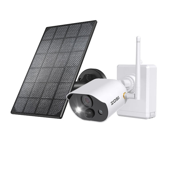 C306 Pro 3MP Wireless Spotlight Camera + Solar Panel