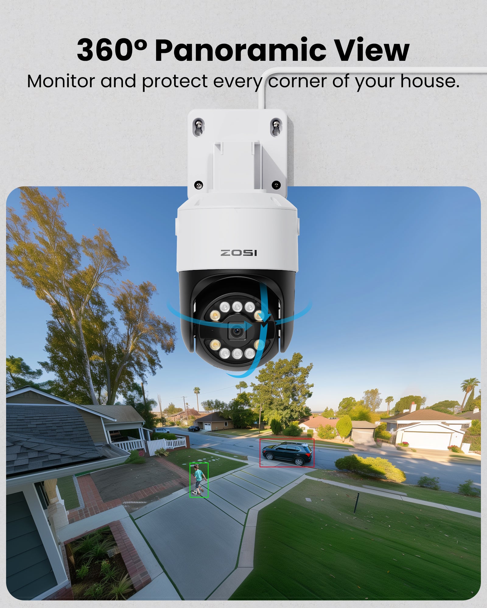 C296 4K 16 Channel Pan-Tilt Security System - Zosi
