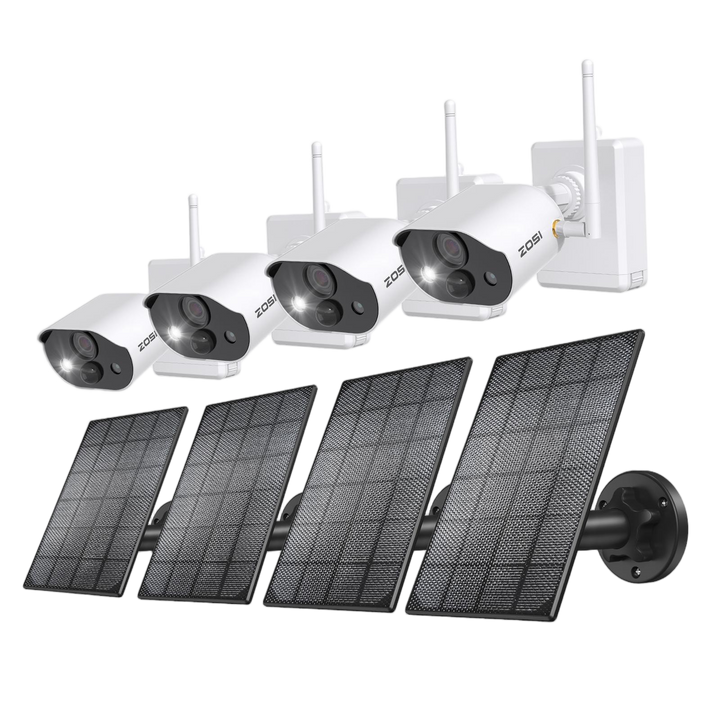C306 Pro 3MP Battery Powered Camera with Solar Panel | 100
