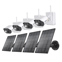 C306 Pro 3MP Battery Powered Spotlight Camera + Solar Panel