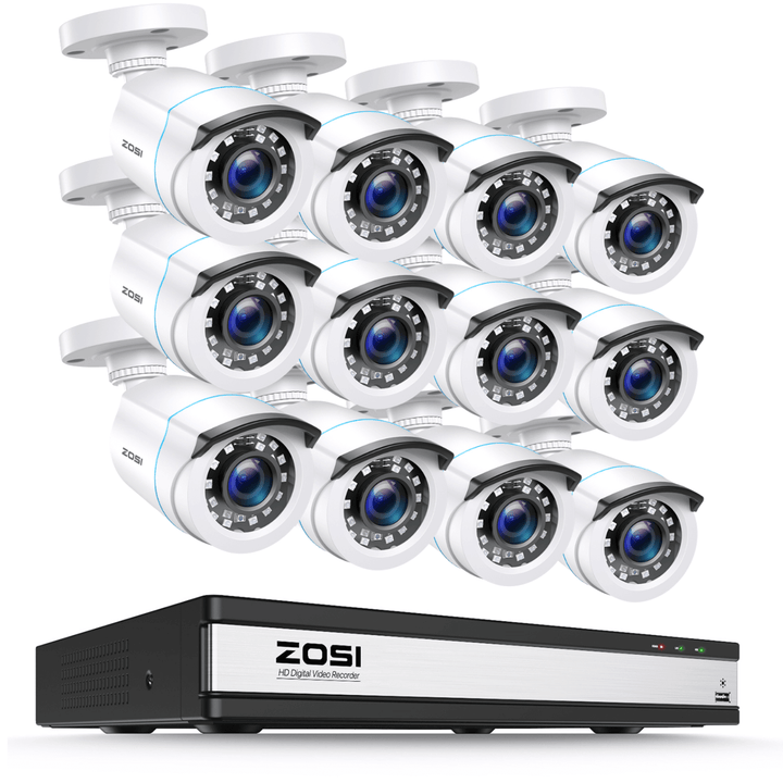 C106 2MP 16CH Security System | Up to 16 Cameras | 2TB/4TB C106 2MP 16CH Security System | Up to 16 Cameras | 2TB/4TB