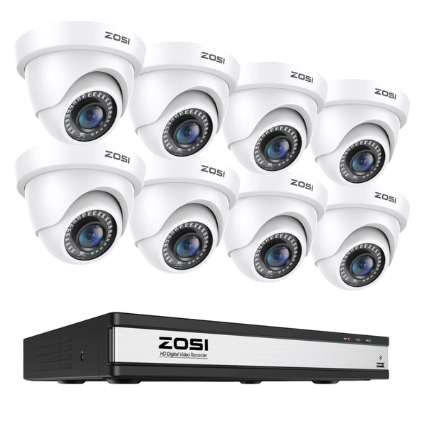 C419 1080p 16CH CCTV Security System + Up to 16 Cameras + Optional Hard Drive