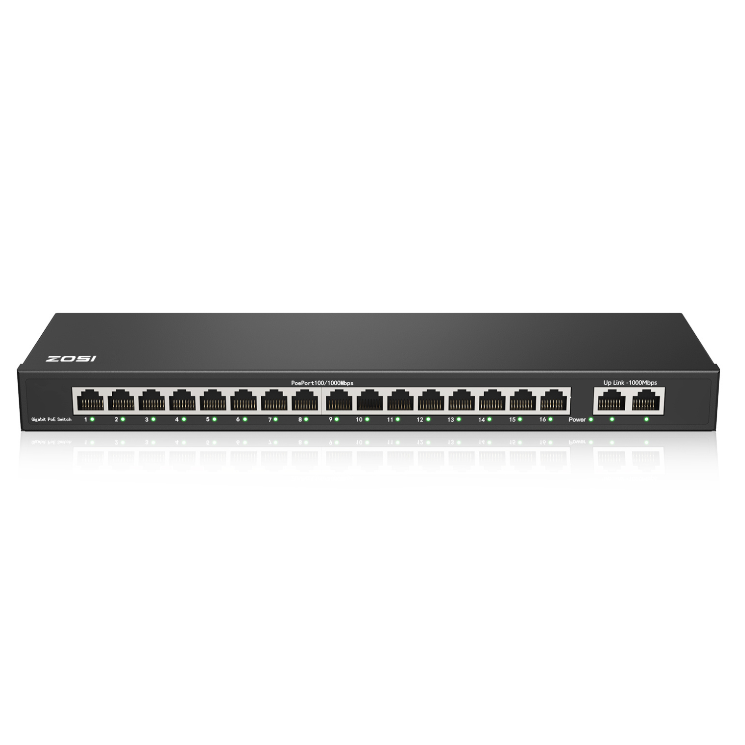4/8/16/24 Port Gigabit PoE Switch - Zosi