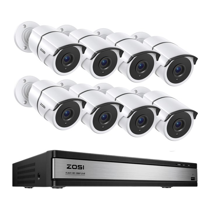 C261 1080p 16CH HD-TVI Security Camera System Zosi