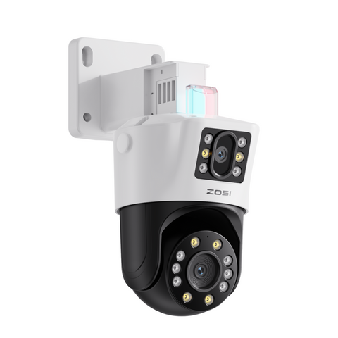 Reolink 4K 8MP Camera Surveillance Solaire, Deux Objectif de 180° Angle Reolink 4K 8MP Camera Surveillance Solaire, Deux Objectif de 180° Angle