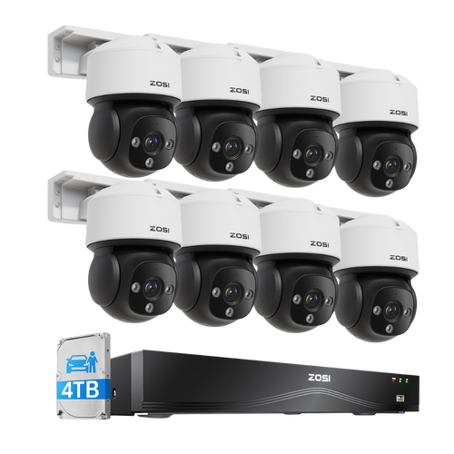C290 4K 16 Channel PoE Security System(32 Camera Capable) + 4TB Hard Drive