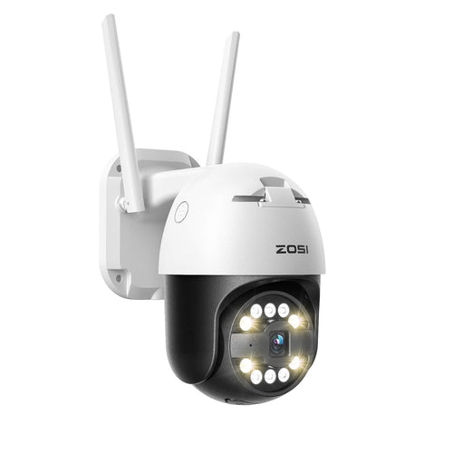 C296 5MP Pan Tilt WiFi Security Camera + Up to 256GB Local Storage