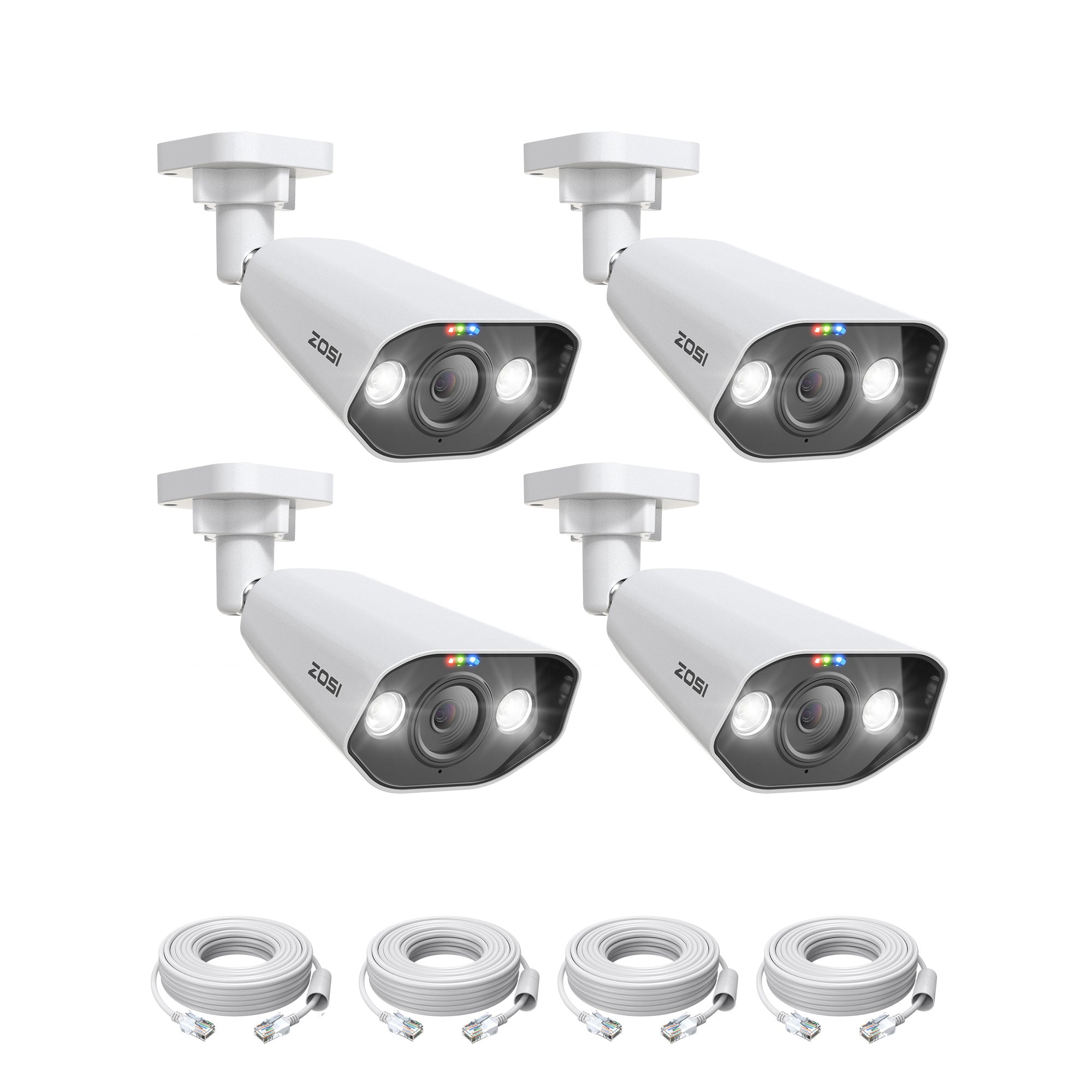 4K/8MP]C182 Bullet PoE Security IP Add-on Camera - ZG1828D - Zosi