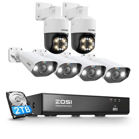 4 Camera Security System - Home Security - Zosi 4 Camera Security System - Home Security - Zosi