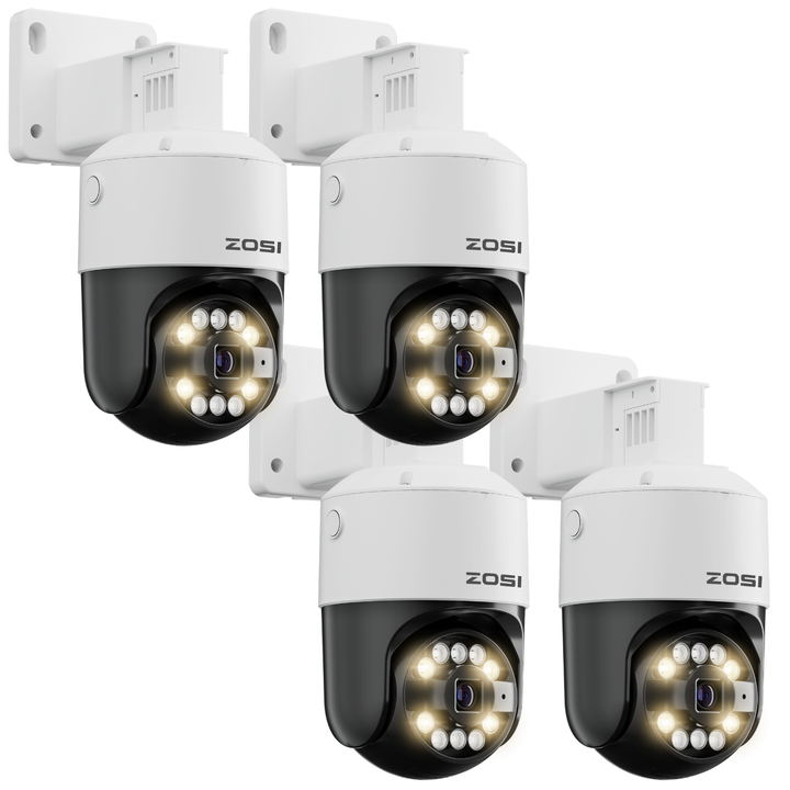 C296B 5MP PTZ PoE IP Camera, Work with Network Video Recorder NVR