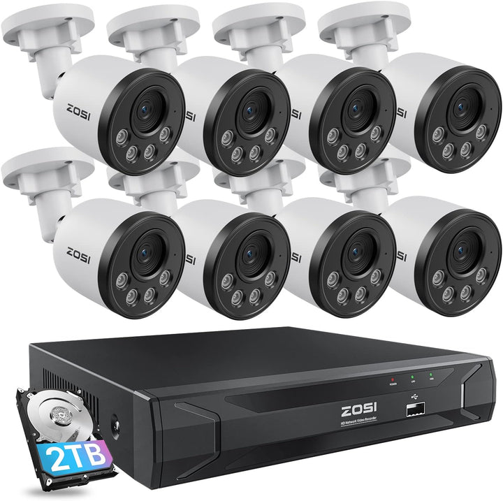 Channel Cctv Camera In Amazon ZOSI 8-Channel 1080p 1TB Hard Drive