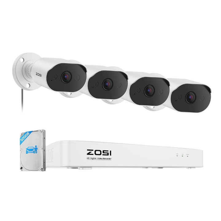 C303 1080P 8 Channel Security Camera System with Audio + 1TB HDD