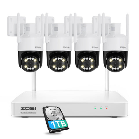 C296 5MP Wi-Fi 6 Security Camera System