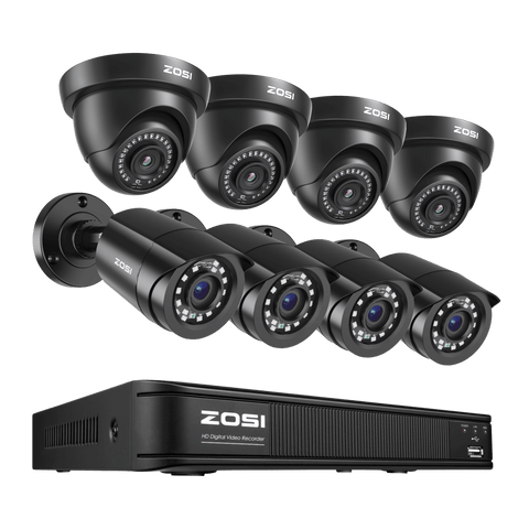 4K PoE 8-Camera System