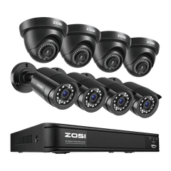 C106 & C419 1080P 8 Channel CCTV Security System + Optional Hard Drive