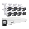 C303 1080P 8 Channel Security System with Audio + 1TB SSD Zosi