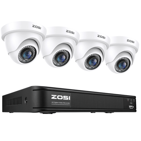 4 Camera Security System - Home Security - Zosi 4 Camera Security System - Home Security - Zosi
