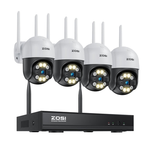 C289 3MP Pan-Tilt Auto Tracking Security Camera System (NO HDD)
