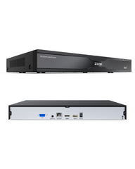 4K 32 Channel Network Video Recorder, Work with PoE Security Camera