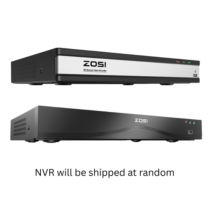 4K 16 Channel Network Video Recorder PoE NVR for 24/7 Recording - Zosi