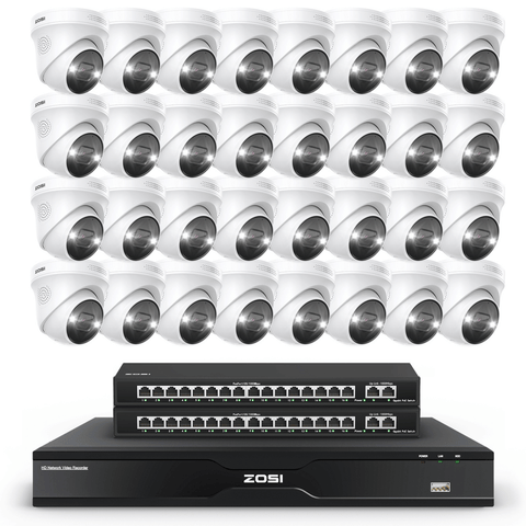 32 Security Camera System 32 Camera Security System - Total Security Coverage - Zosi