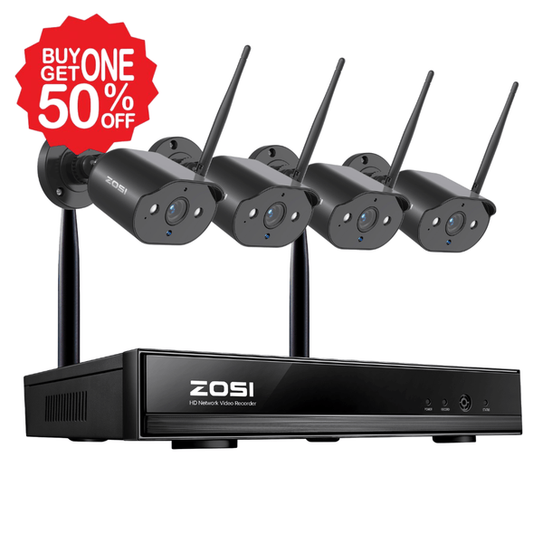 [2*System] C302 3MP 8-Channel WiFi Security System (NO HDD)