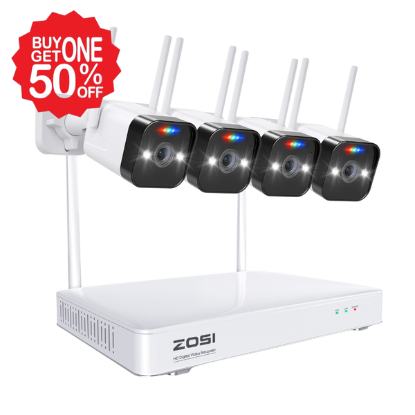 [2*System] W4 Pro 3MP Whole-Home Mesh WiFi Security System (NO HDD)