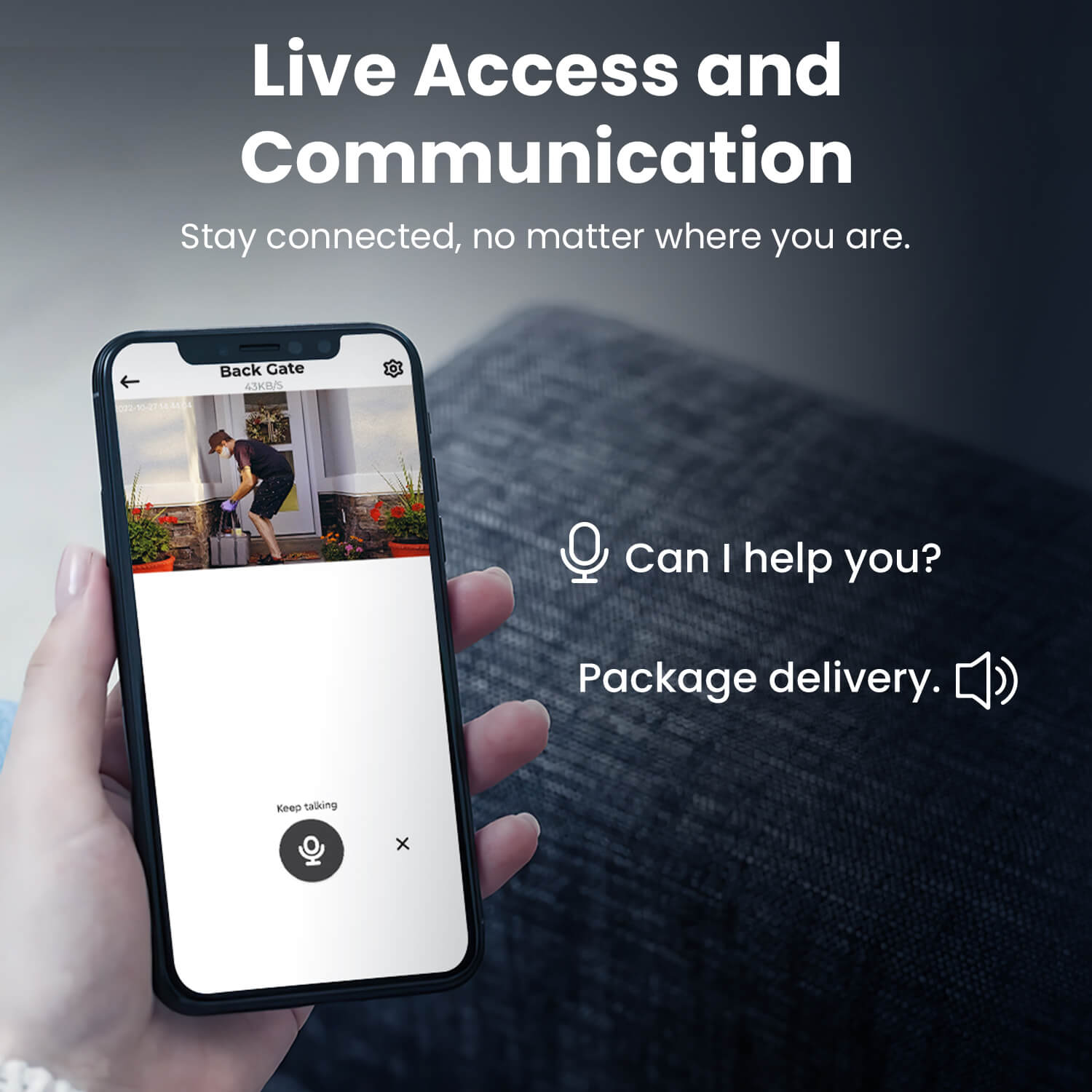 C186A 4K/5MP WiFi Camera with Full-Color Night + Up to 256GB Local