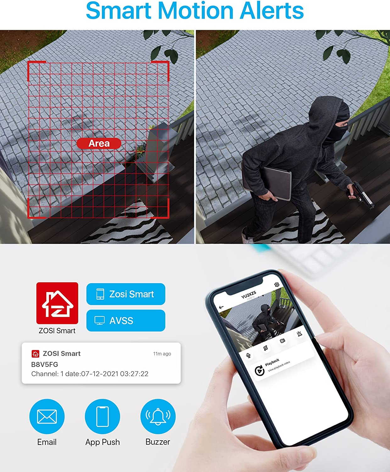 カメチャンページ Alarm.com ADC-CSVR2008P 16 Channel Pro Stream Video Recorder With POE