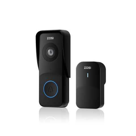 2.5K Plug-in WiFi Video Doorbell with Chime